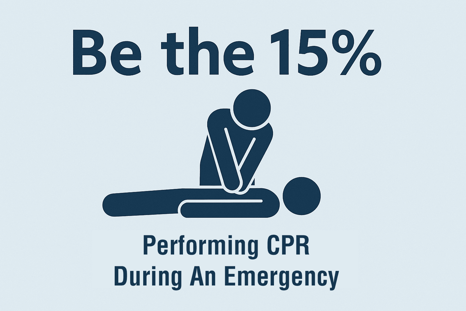 Be the 15% - Performing CPR during an emergency