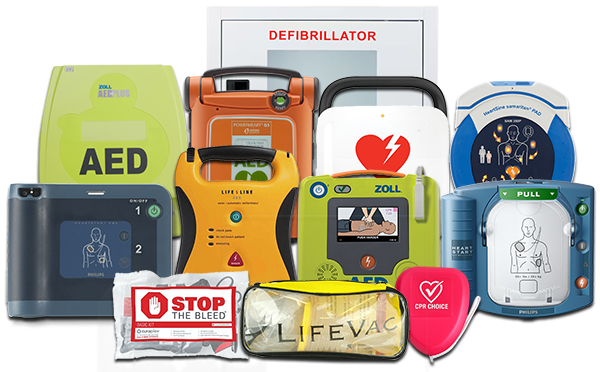 Shop AEDs and Rescue kits