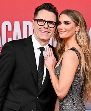 Bobby Bones and Caitlin Parker