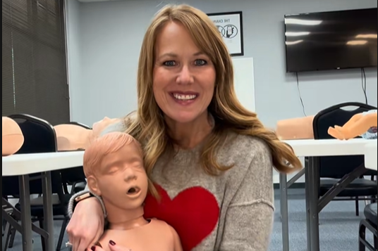 Cheryl Teaches Child Choking