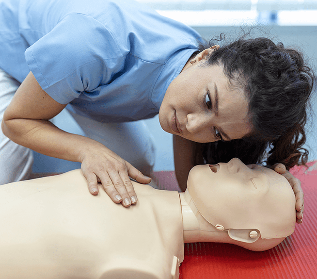 CPR - check for breathing