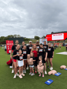 Learn CPR with hands-only CPR group photo