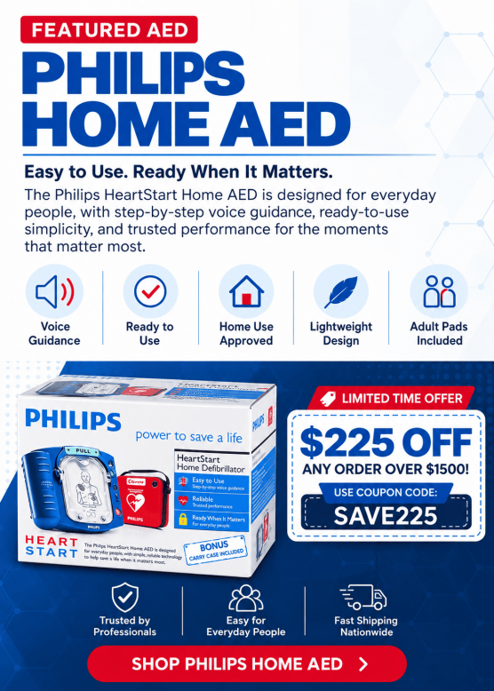 Featured AED - Philips Home AED